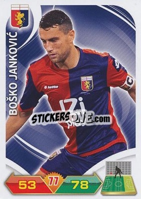 Sticker Jankovic - Calciatori 2012-2013. Adrenalyn XL n. 118 - Panini