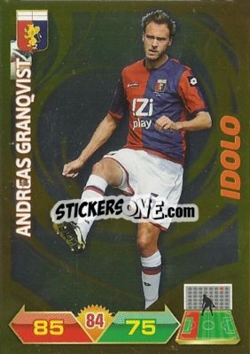 Sticker Granqvist - Calciatori 2012-2013. Adrenalyn XL n. 119 - Panini