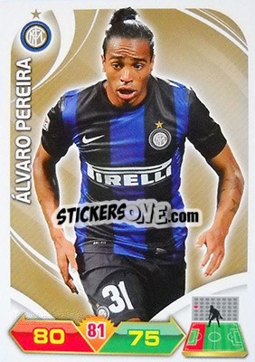 Sticker Álvaro Pereira - Calciatori 2012-2013. Adrenalyn XL n. 125 - Panini