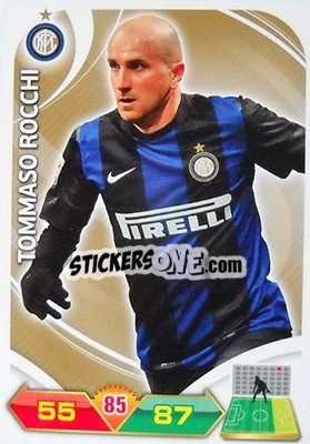 Sticker Tommaso Rocchi - Calciatori 2012-2013. Adrenalyn XL n. 133 - Panini