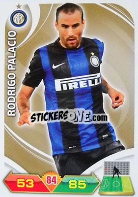 Sticker Rodrigo Palacio - Calciatori 2012-2013. Adrenalyn XL n. 135 - Panini