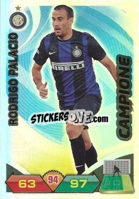 Sticker Rodrigo Palacio - Calciatori 2012-2013. Adrenalyn XL n. 141 - Panini