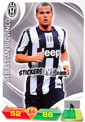 Sticker Giovinco - Calciatori 2012-2013. Adrenalyn XL n. 153 - Panini
