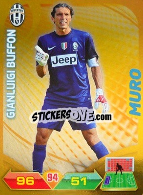 Sticker Buffon - Calciatori 2012-2013. Adrenalyn XL n. 159 - Panini