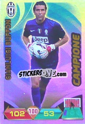 Sticker Buffon - Calciatori 2012-2013. Adrenalyn XL n. 160 - Panini