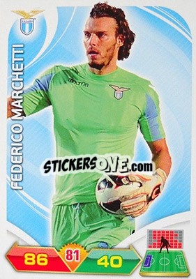 Sticker Marchetti - Calciatori 2012-2013. Adrenalyn XL n. 164 - Panini