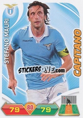 Sticker Stefano Mauri - Calciatori 2012-2013. Adrenalyn XL n. 174 - Panini