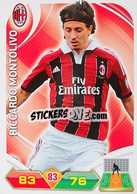 Figurina Riccardo Montolivo - Calciatori 2012-2013. Adrenalyn XL n. 193 - Panini