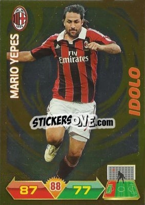 Sticker Mario Yepes - Calciatori 2012-2013. Adrenalyn XL n. 199 - Panini