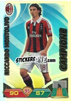 Figurina Riccardo Montolivo - Calciatori 2012-2013. Adrenalyn XL n. 202 - Panini