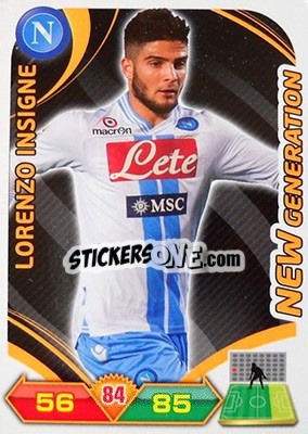 Sticker Insigne - Calciatori 2012-2013. Adrenalyn XL n. 217 - Panini