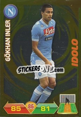 Sticker Inler - Calciatori 2012-2013. Adrenalyn XL n. 221 - Panini