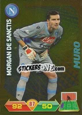 Sticker De Sanctis - Calciatori 2012-2013. Adrenalyn XL n. 222 - Panini