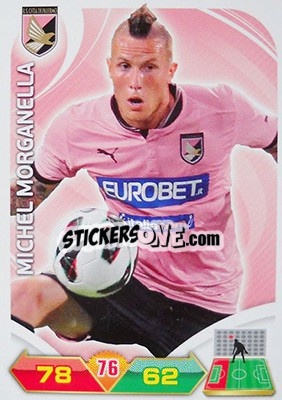 Sticker Morganella - Calciatori 2012-2013. Adrenalyn XL - Panini