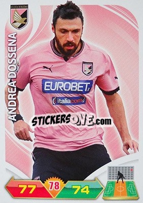 Cromo Andrea Dossena - Calciatori 2012-2013. Adrenalyn XL n. 233 - Panini
