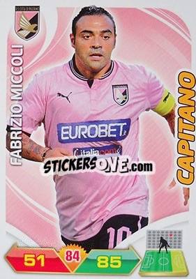 Sticker Miccoli - Calciatori 2012-2013. Adrenalyn XL n. 240 - Panini