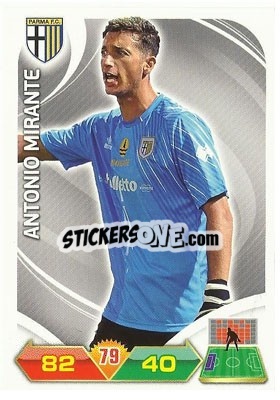 Sticker Antonio Mirante - Calciatori 2012-2013. Adrenalyn XL n. 243 - Panini