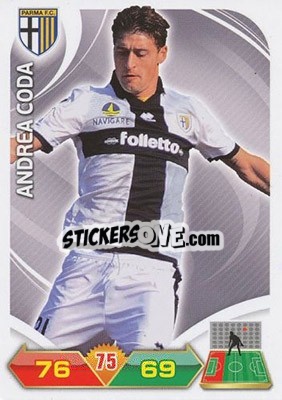 Sticker Coda - Calciatori 2012-2013. Adrenalyn XL n. 244 - Panini