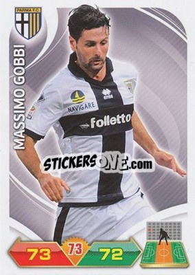 Figurina Gobbi - Calciatori 2012-2013. Adrenalyn XL - Panini