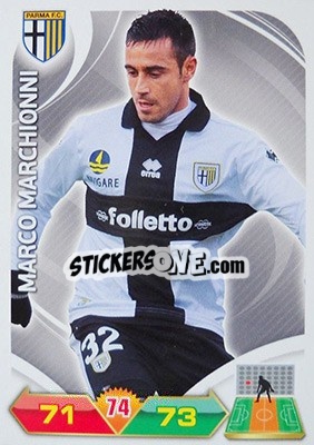 Sticker Marchionni - Calciatori 2012-2013. Adrenalyn XL n. 249 - Panini