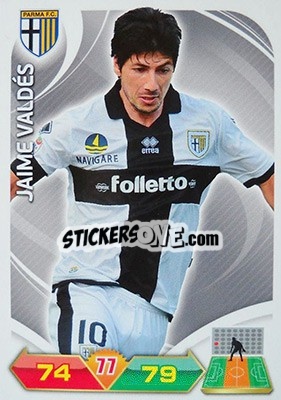 Cromo Jaime Valdés - Calciatori 2012-2013. Adrenalyn XL n. 250 - Panini