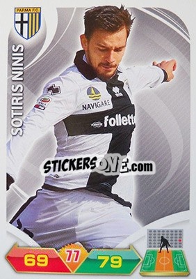 Sticker Sotiris Ninis - Calciatori 2012-2013. Adrenalyn XL n. 251 - Panini