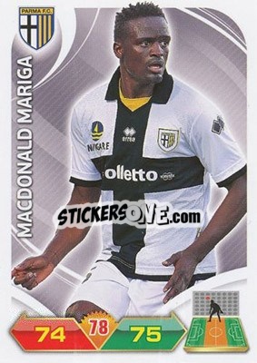 Sticker Mariga - Calciatori 2012-2013. Adrenalyn XL n. 252 - Panini