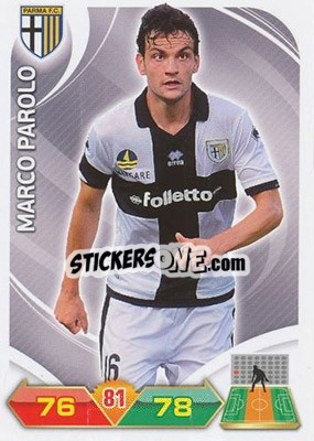 Sticker Marco Parolo - Calciatori 2012-2013. Adrenalyn XL n. 253 - Panini