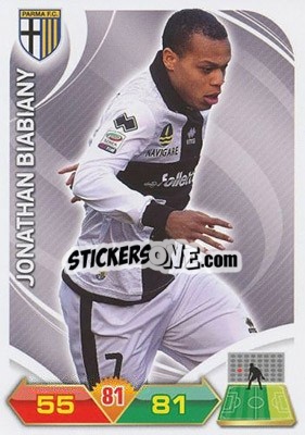 Cromo Jonathan Biabiany - Calciatori 2012-2013. Adrenalyn XL n. 255 - Panini