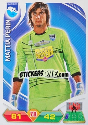 Sticker Mattia Perin - Calciatori 2012-2013. Adrenalyn XL n. 260 - Panini