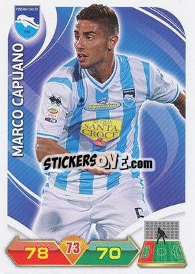 Sticker Capuano - Calciatori 2012-2013. Adrenalyn XL n. 263 - Panini