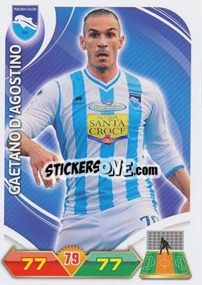 Sticker D'Agostino - Calciatori 2012-2013. Adrenalyn XL n. 269 - Panini
