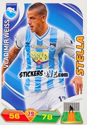 Sticker Weiss - Calciatori 2012-2013. Adrenalyn XL n. 271 - Panini