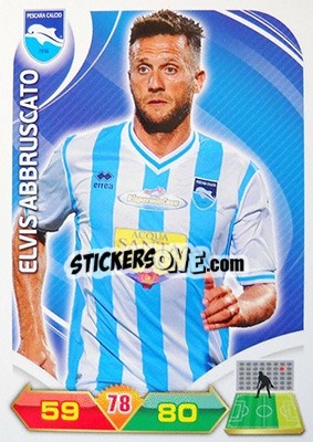 Sticker Abbruscato - Calciatori 2012-2013. Adrenalyn XL n. 272 - Panini