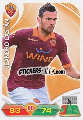 Sticker Leandro Castán - Calciatori 2012-2013. Adrenalyn XL n. 278 - Panini