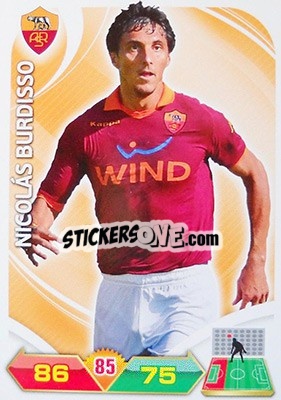 Sticker Nicolás Burdisso - Calciatori 2012-2013. Adrenalyn XL n. 279 - Panini