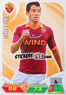 Sticker Iván Piris - Calciatori 2012-2013. Adrenalyn XL n. 280 - Panini