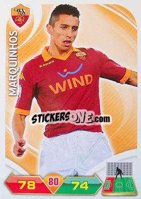 Sticker Marquinhos - Calciatori 2012-2013. Adrenalyn XL n. 282 - Panini