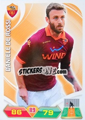 Sticker Daniele De Rossi - Calciatori 2012-2013. Adrenalyn XL n. 284 - Panini