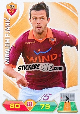 Sticker Pjanic - Calciatori 2012-2013. Adrenalyn XL n. 285 - Panini