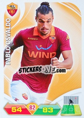 Cromo Pablo Osvaldo - Calciatori 2012-2013. Adrenalyn XL n. 289 - Panini