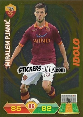 Sticker Pjanic - Calciatori 2012-2013. Adrenalyn XL n. 293 - Panini