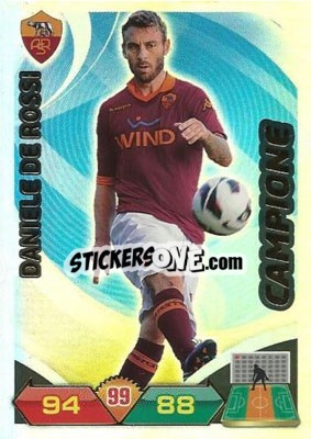 Sticker De Rossi - Calciatori 2012-2013. Adrenalyn XL n. 295 - Panini