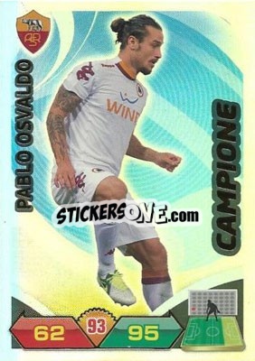 Sticker Pablo Osvaldo - Calciatori 2012-2013. Adrenalyn XL n. 296 - Panini