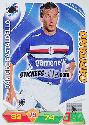 Sticker Gastaldello - Calciatori 2012-2013. Adrenalyn XL n. 299 - Panini