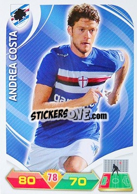 Sticker Costa - Calciatori 2012-2013. Adrenalyn XL n. 303 - Panini