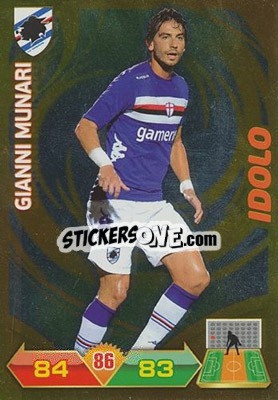 Sticker Munari - Calciatori 2012-2013. Adrenalyn XL n. 313 - Panini