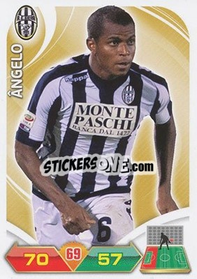 Sticker Ângelo - Calciatori 2012-2013. Adrenalyn XL n. 320 - Panini
