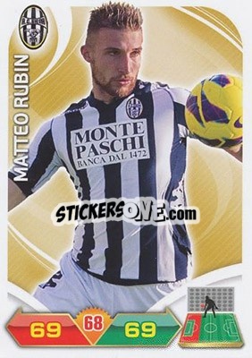 Sticker Rubin - Calciatori 2012-2013. Adrenalyn XL n. 321 - Panini