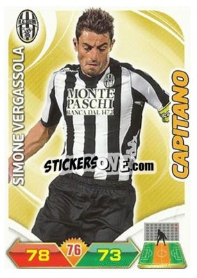 Sticker Vergassola - Calciatori 2012-2013. Adrenalyn XL n. 326 - Panini
